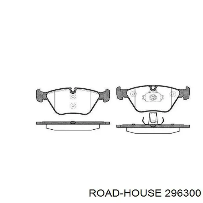 Pastillas freno delanteras Road House 296300 precio, desde 33,69 EUR