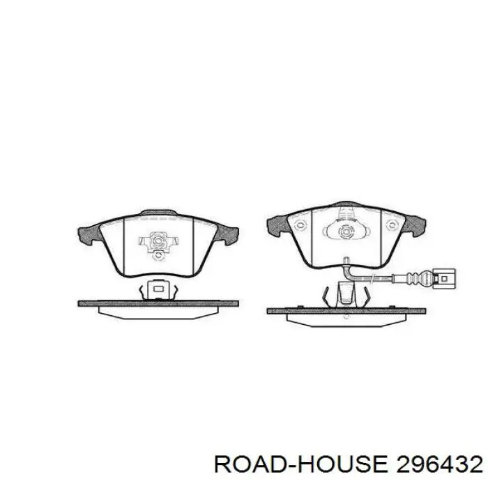 Pastillas freno delanteras Road House 296432 precio, desde 41,99 EUR