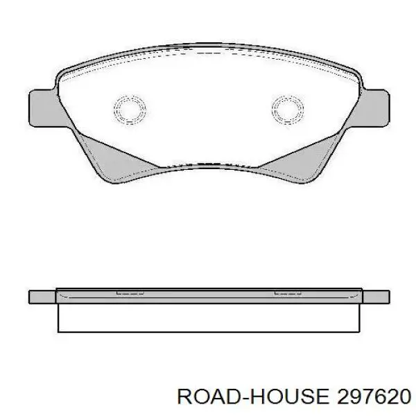 Pastillas freno delanteras Road House 297620 precio, desde 21,72 EUR