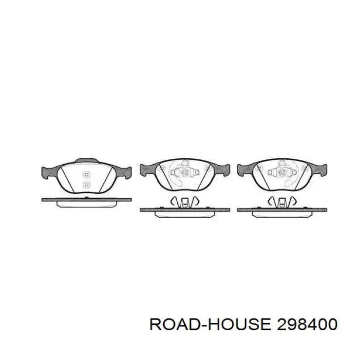 Pastillas freno delanteras Road House 298400 precio, desde 28,34 EUR