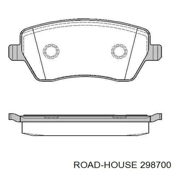 Pastillas freno delanteras Road House 298700 precio, desde 18,75 EUR