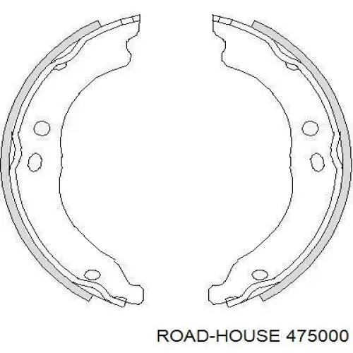 Zapatas de freno de mano Road House 475000 precio, desde 32,96 EUR