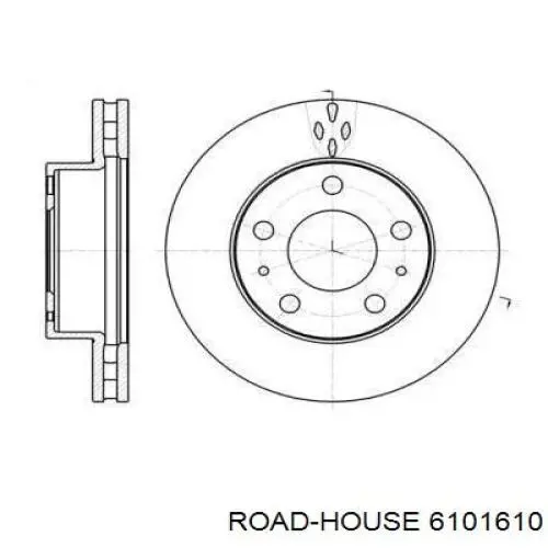 Frenos delanteros Road House 6101610 precio, desde 60,24 EUR