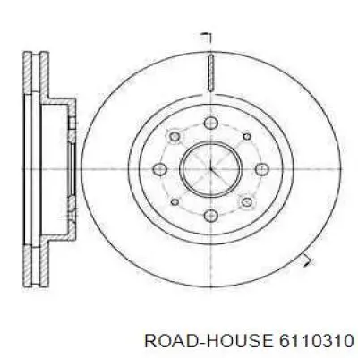 Frenos delanteros Road House 6110310 precio, desde 40,93 EUR