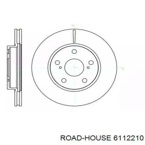 Frenos delanteros Road House 6112210 precio, desde 51,44 EUR
