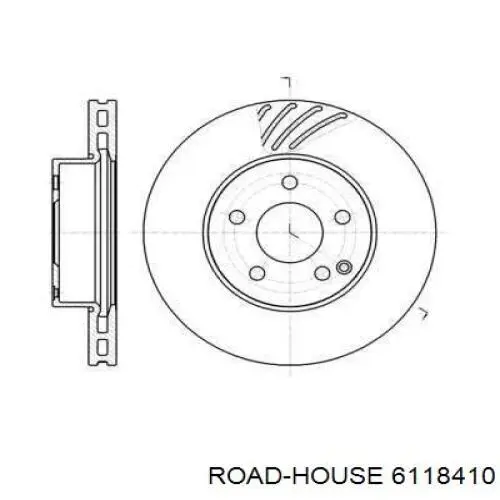 Frenos delanteros Road House 6118410 precio, desde 46,07 EUR