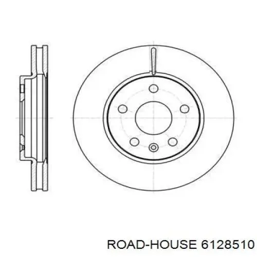Frenos delanteros Road House 6128510 precio, desde 51,55 EUR