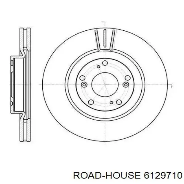 Frenos delanteros Road House 6129710 precio, desde 48,26 EUR