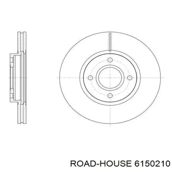 Frenos delanteros Road House 6150210 precio, desde 42,78 EUR