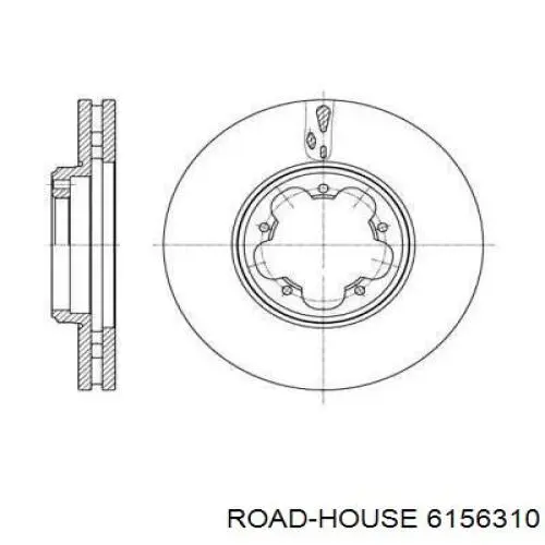 Frenos delanteros Road House 6156310 precio, desde 46,89 EUR