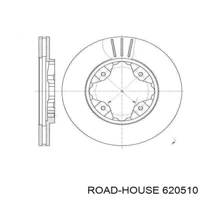 Frenos delanteros Road House 620510 precio, desde 40,47 EUR