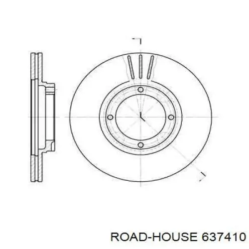 Frenos delanteros Road House 637410 precio, desde 29,65 EUR