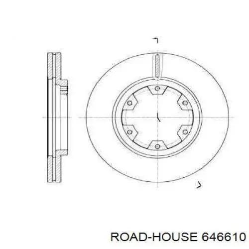 Frenos delanteros Road House 646610 precio, desde 39,90 EUR