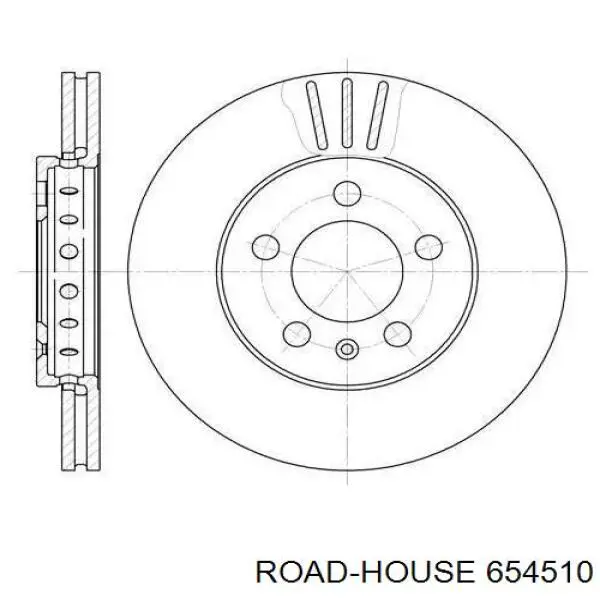 Frenos delanteros Road House 654510 precio, desde 28,67 EUR