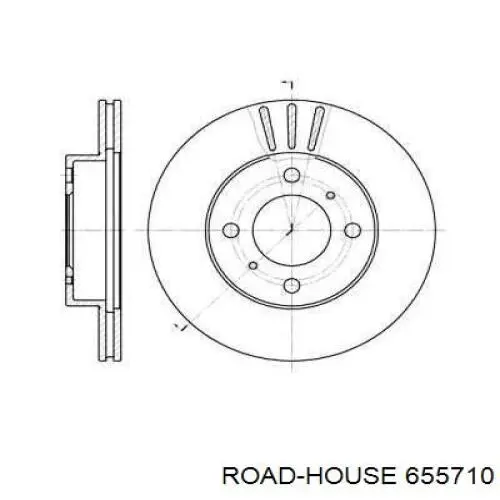 Frenos delanteros Road House 655710 precio, desde 26,97 EUR