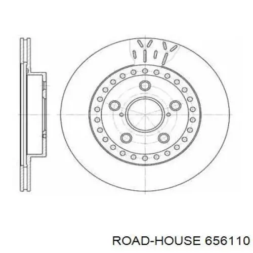 Comprar 656110 Road House Freno de disco delantero