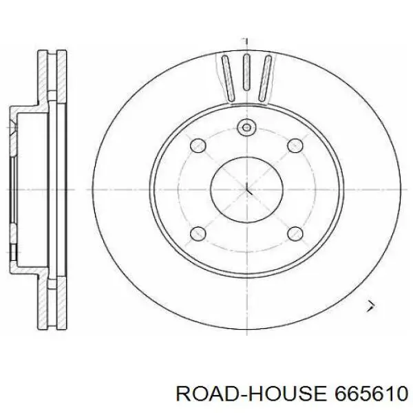 Frenos delanteros Road House 665610 precio, desde 28,64 EUR