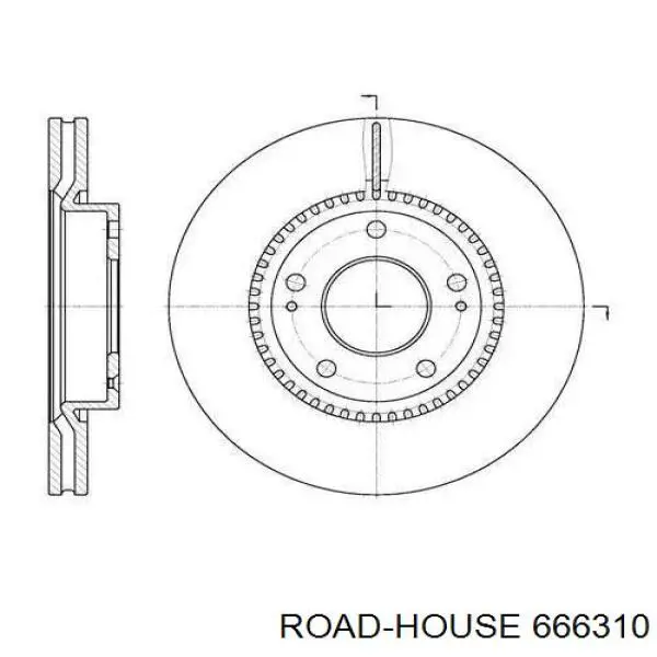 Frenos delanteros Road House 666310 precio, desde 44,14 EUR