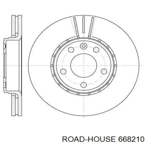 Frenos delanteros Road House 668210 precio, desde 45,97 EUR