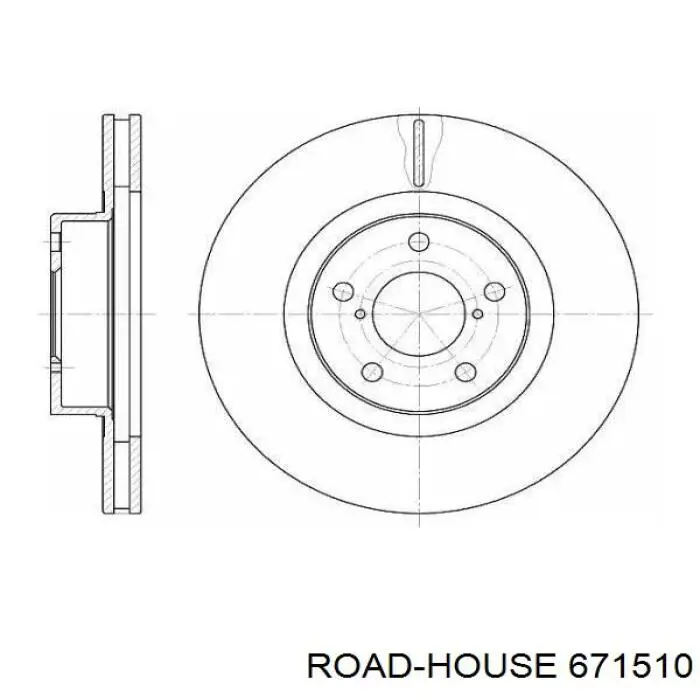 Frenos delanteros Road House 671510 precio, desde 35,54 EUR