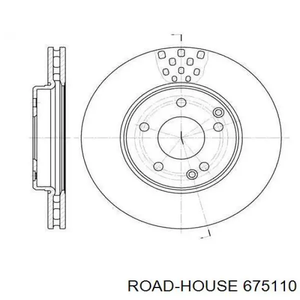 Frenos delanteros Road House 675110 precio, desde 34,15 EUR