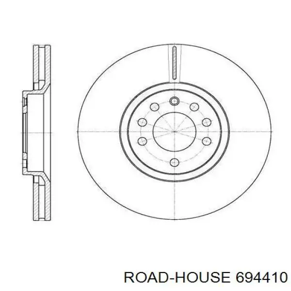 694410 Road House freno de disco delantero