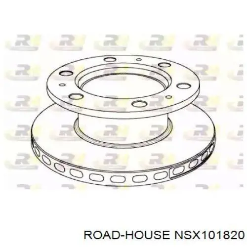 NSX101820 Road House freno de disco delantero