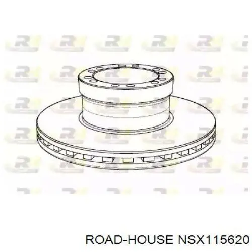 NSX115620 Road House freno de disco delantero