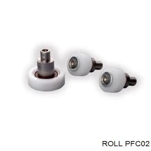 PFC02 Roll Kit de reparación de rodillo de puerta corrediza