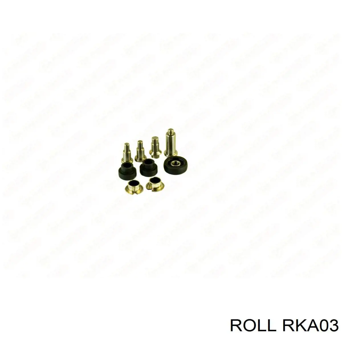 RKA03 Roll guía rodillo, puerta corrediza, derecho inferior