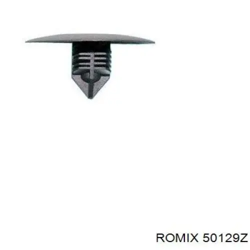 50129Z Romix clips de fijación de pasaruedas de aleta delantera
