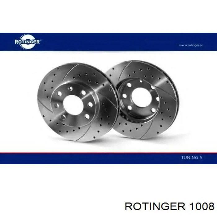 1008 Rotinger freno de disco delantero