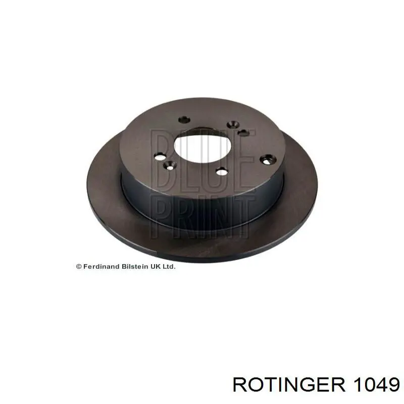 ROTINGER Rotori Disco Freno Posteriori - Set Da 2 Pezzi Con Rivestimento Anticorrosione - RT 1471-GL - Diametro 251mm - Per Auto