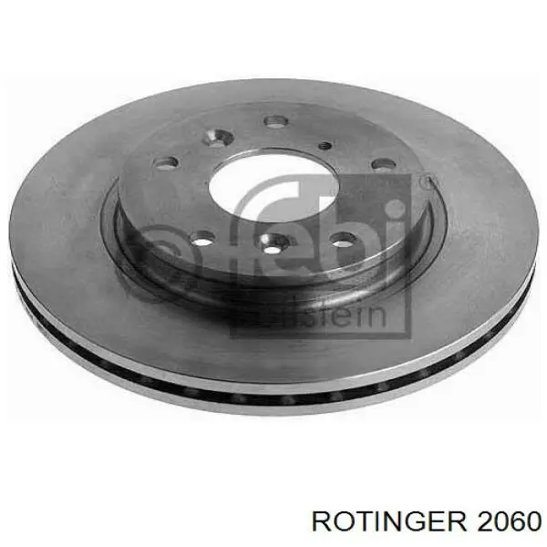 Disco de freno delantero 2060 Rotinger