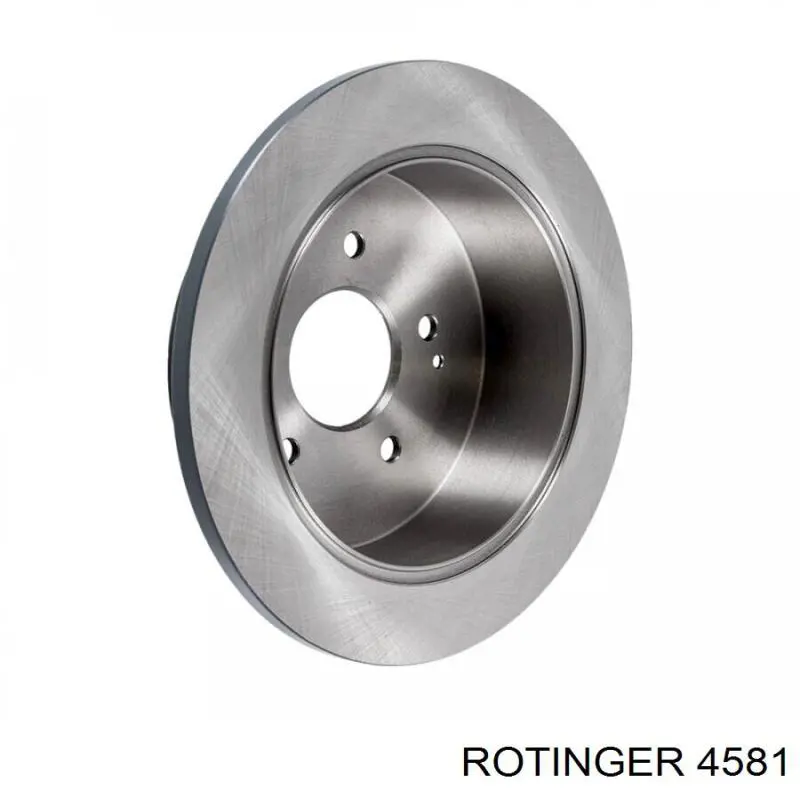 4581 Rotinger disco de freno trasero