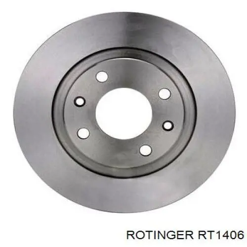 Disco de freno delantero Rotinger RT1406