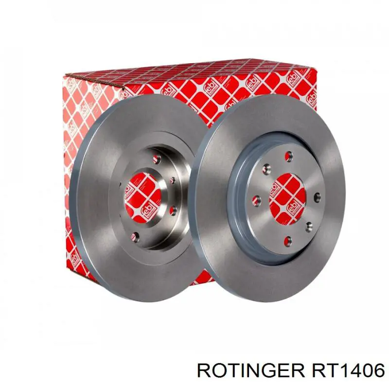 Frenos delanteros Rotinger RT1406 precio, desde 23,80 EUR