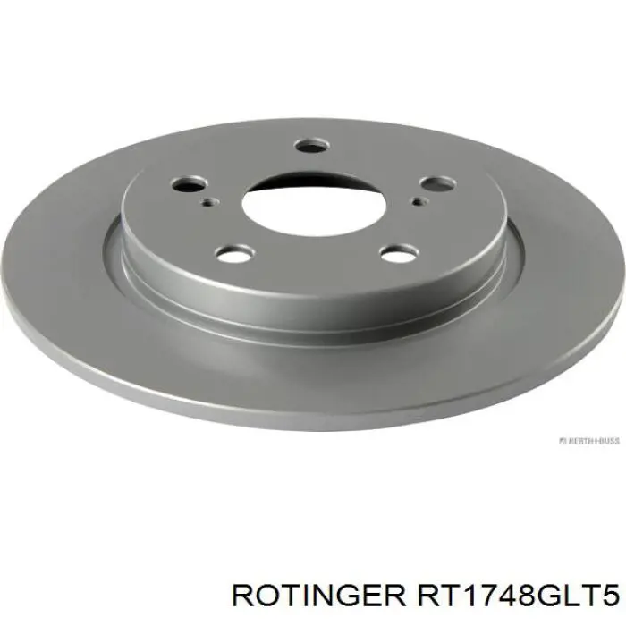 Disco de freno trasero Toyota Auris E15