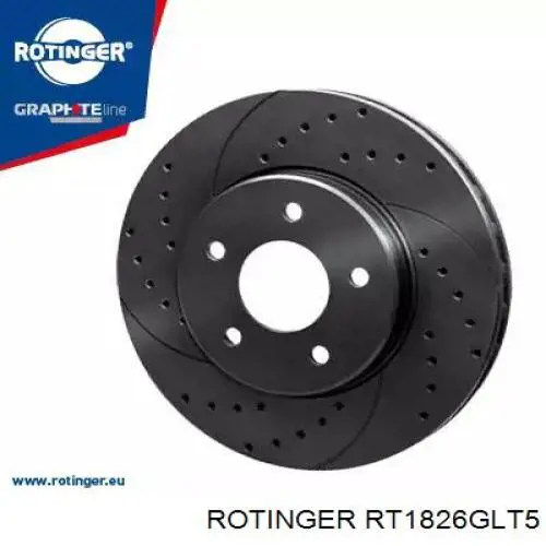 RT1826GLT5 Rotinger disco de freno trasero