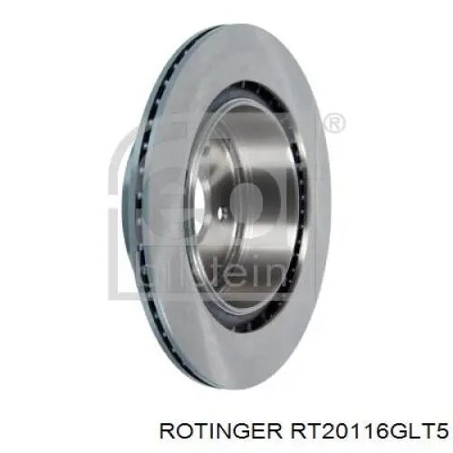 Comprar RT20116GLT5 Rotinger Disco de freno trasero
