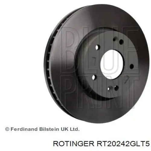 Disco de freno delantero Rotinger RT20242GLT5