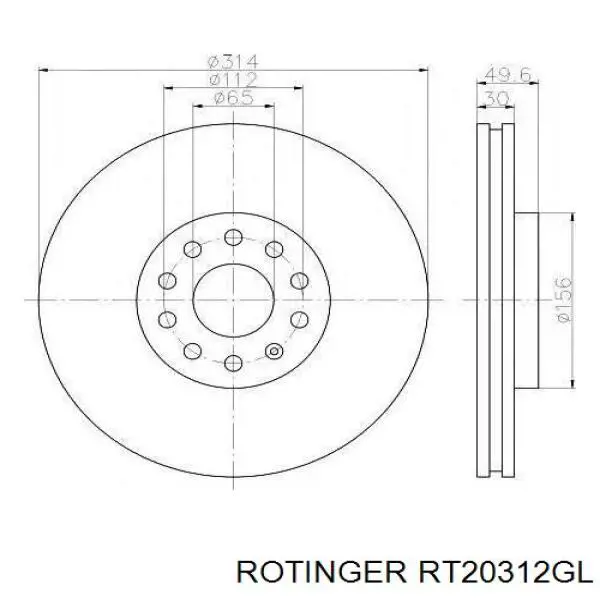 RT20312GL Rotinger Discos