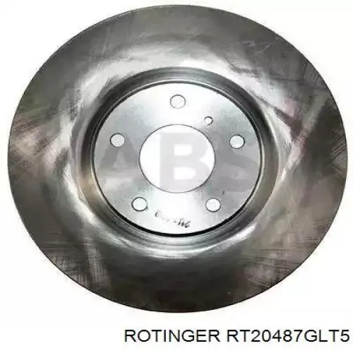 RT20487GLT5 Rotinger disco de freno delantero