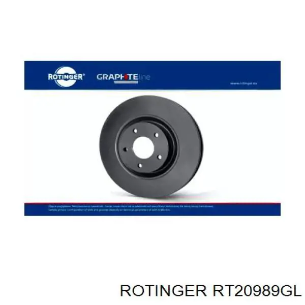 RT20989GL Rotinger freno de disco delantero