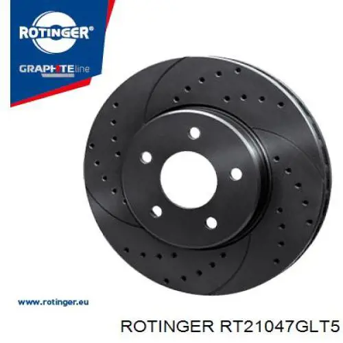 Comprar RT21047GLT5 Rotinger Freno de disco delantero