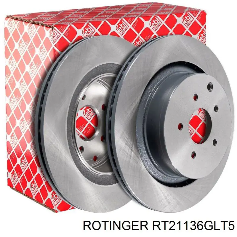 Disco de freno trasero Rotinger RT21136GLT5 precio, desde 73,36 EUR
