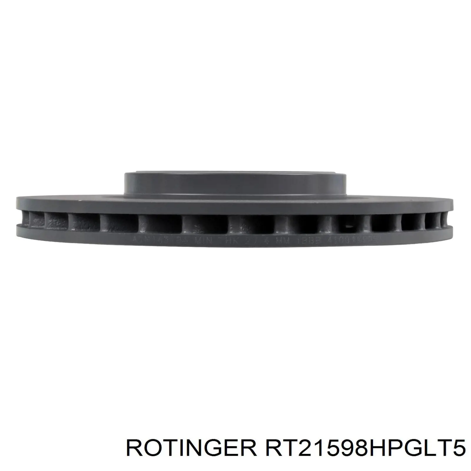 RT21598HPGLT5 Rotinger disco de freno delantero