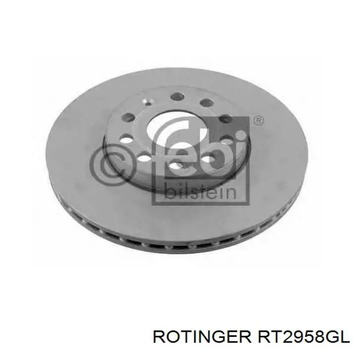 Freno de disco delantero Volkswagen Caddy 2 9K9