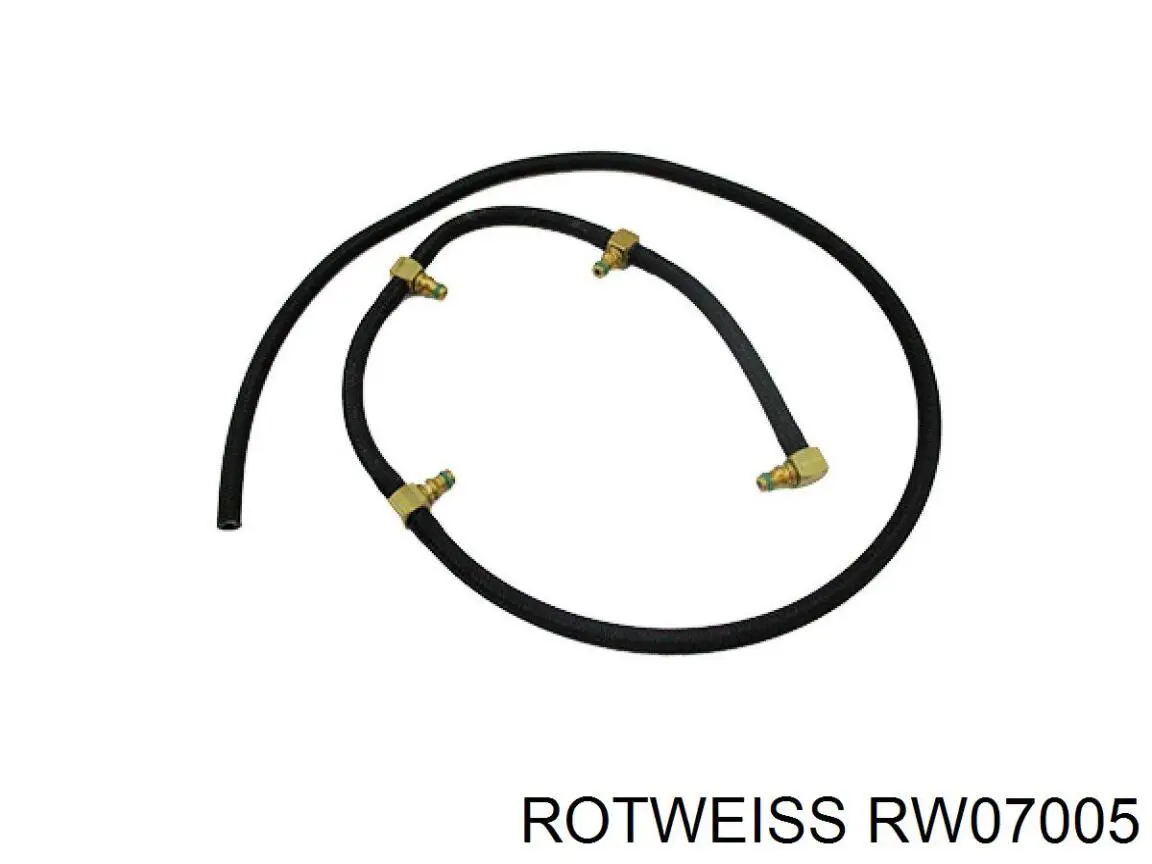 Tubería de retorno de combustible de los inyectores Rotweiss RW07005 precio, desde 26,48 EUR