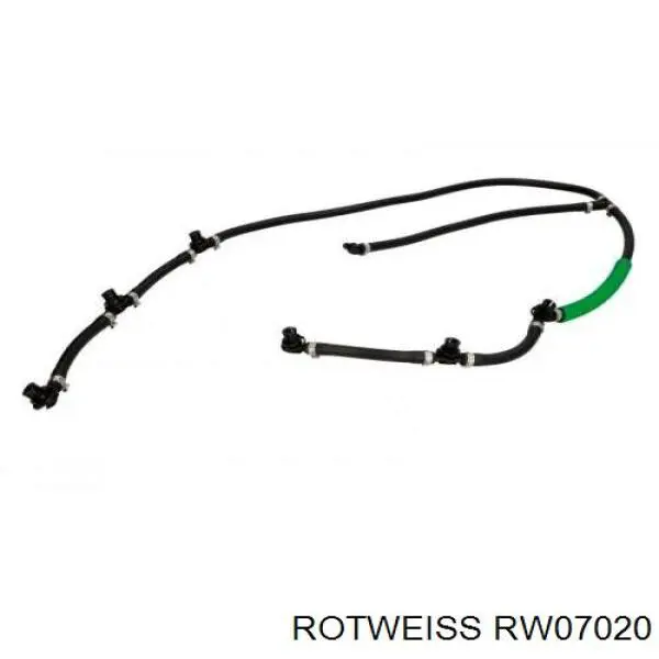 RW07020 Rotweiss Tubo flexible, combustible de fuga 